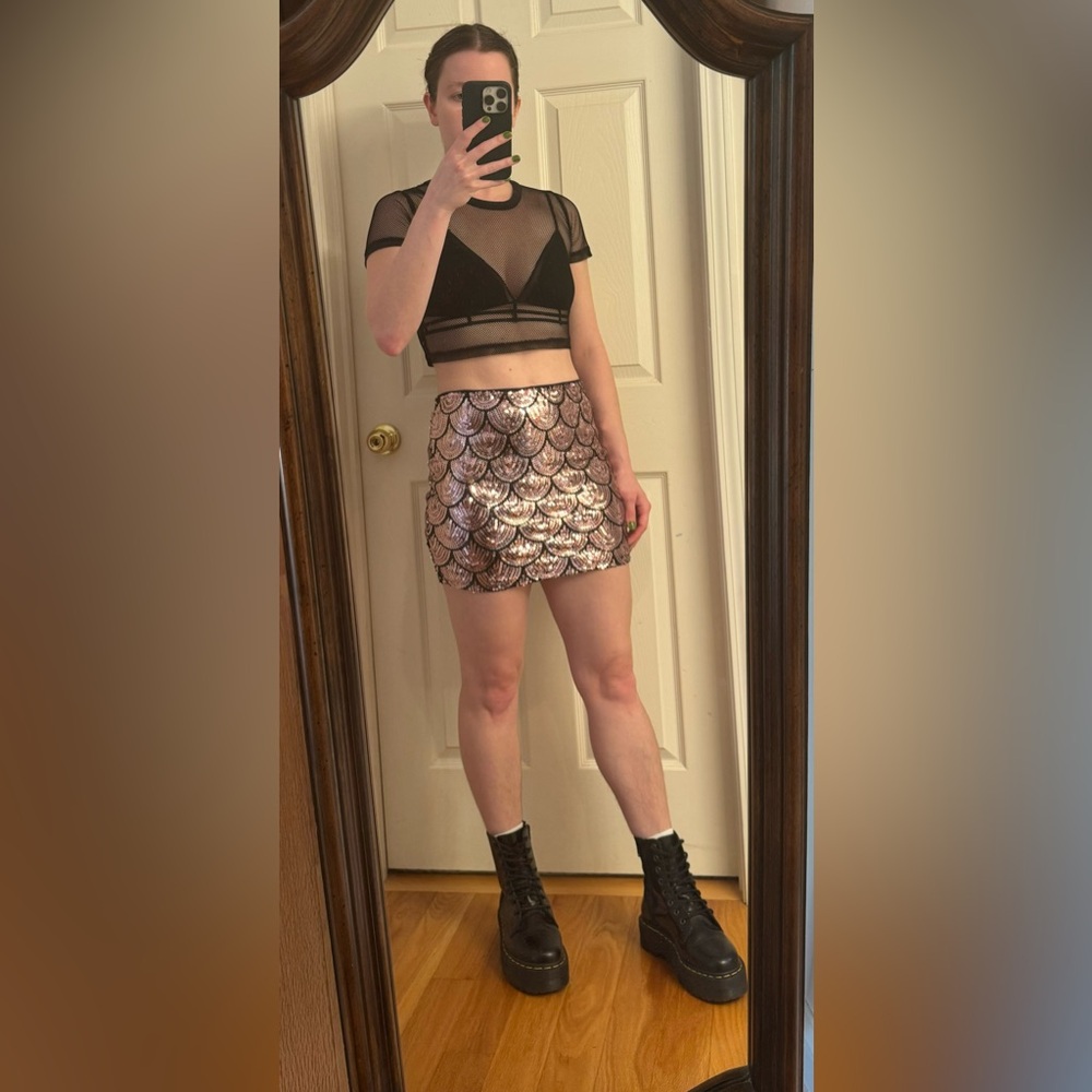 *3 for $9* Sequin Mini Skirt